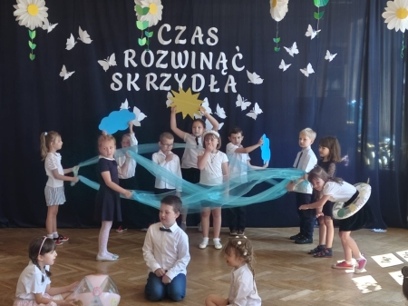 Pożegnanie starszaków.